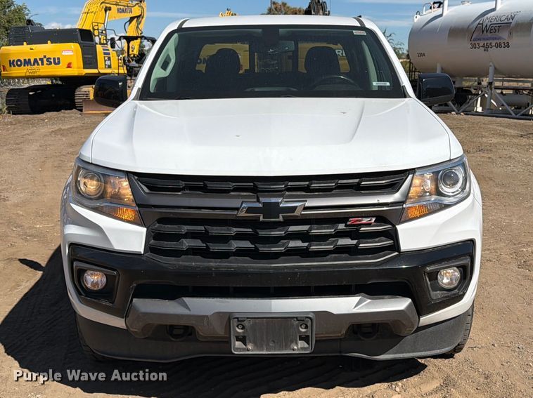 image for item ED0201 2022 Chevrolet Colorado Z71 Crew Cab pickup truck
