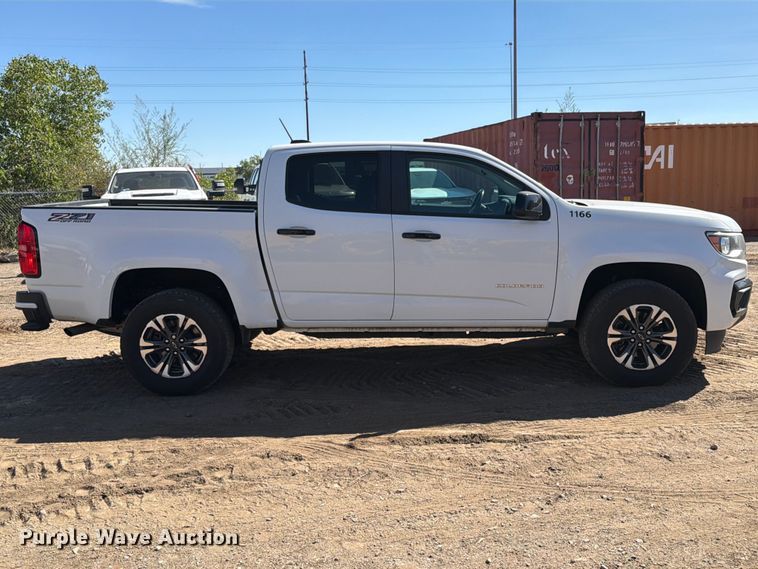 image for item ED0201 2022 Chevrolet Colorado Z71 Crew Cab pickup truck
