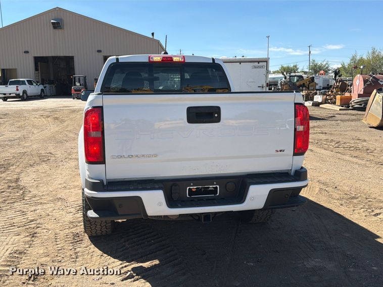 image for item ED0201 2022 Chevrolet Colorado Z71 Crew Cab pickup truck