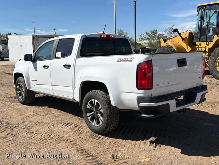 image for item ED0201 2022 Chevrolet Colorado Z71 Crew Cab pickup truck