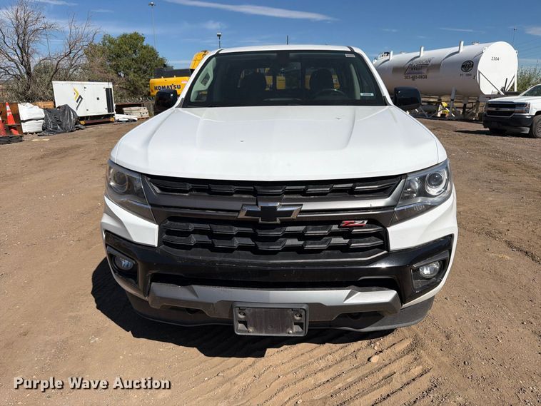 image for item ED0201 2022 Chevrolet Colorado Z71 Crew Cab pickup truck