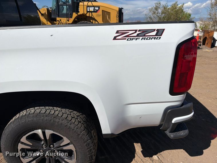 image for item ED0201 2022 Chevrolet Colorado Z71 Crew Cab pickup truck