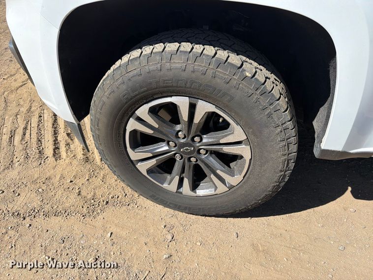 image for item ED0201 2022 Chevrolet Colorado Z71 Crew Cab pickup truck