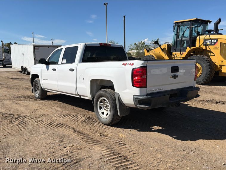 image for item ED0202 2018 Chevrolet Silverado 1500 Crew Cab pickup truck