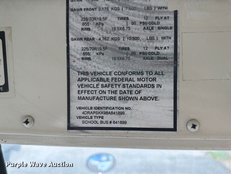 image for item ED0215 2008 IC Bus PB405 RV