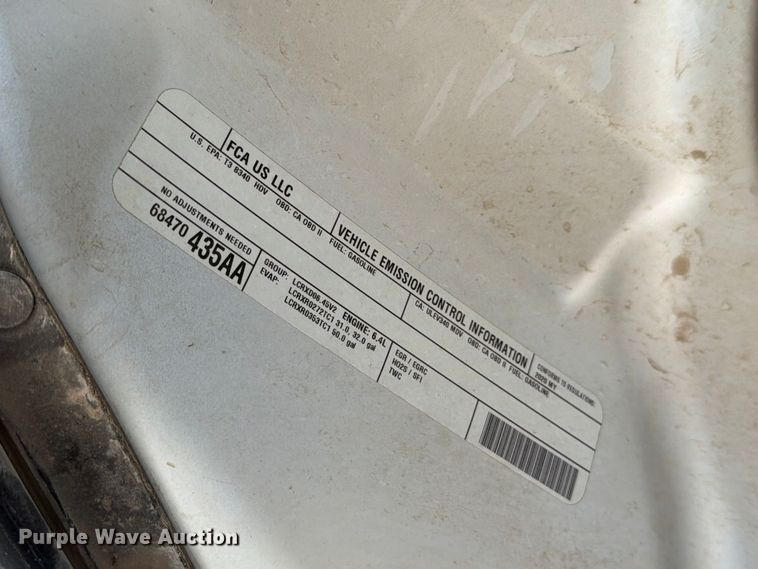image for item ED5023 2020 RAM 2500 Crew Cab pickup truck