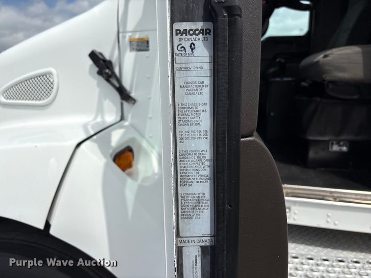 image for item EG8987 2007 Kenworth T300 box truck