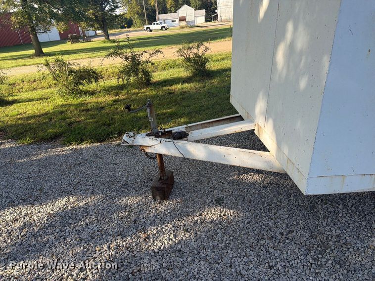 image for item EI7696 2026 Shop built  enclosed cargo trailer with K-Former seamless siding machine