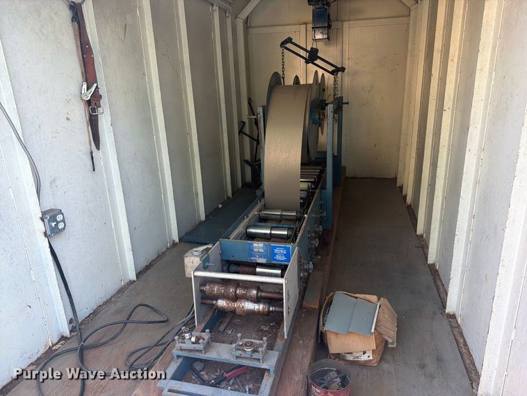 image for item EI7696 2026 Shop built  enclosed cargo trailer with K-Former seamless siding machine