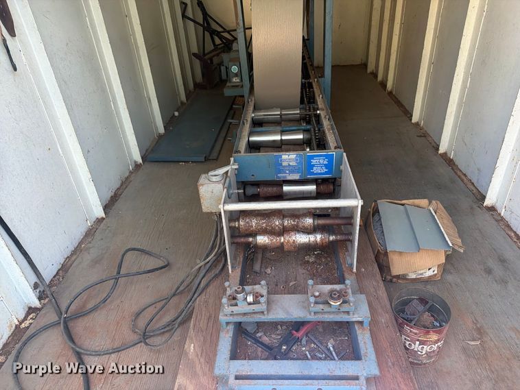 image for item EI7696 2026 Shop built  enclosed cargo trailer with K-Former seamless siding machine