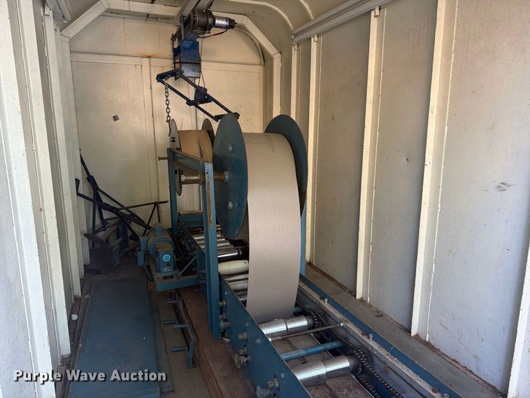 image for item EI7696 2026 Shop built  enclosed cargo trailer with K-Former seamless siding machine