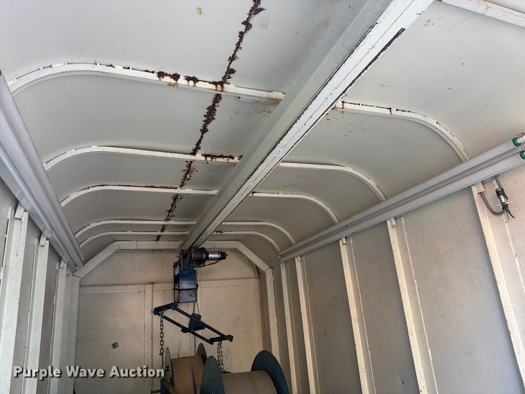 image for item EI7696 2026 Shop built  enclosed cargo trailer with K-Former seamless siding machine
