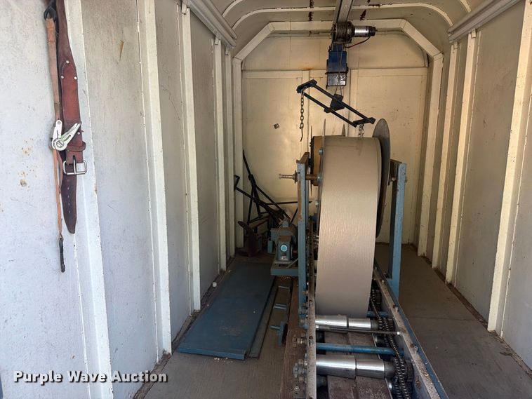 image for item EI7696 2026 Shop built  enclosed cargo trailer with K-Former seamless siding machine