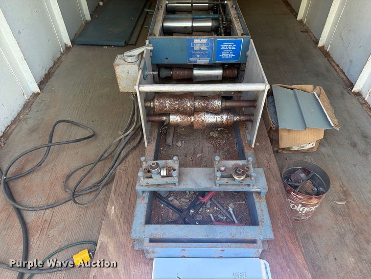 image for item EI7696 2026 Shop built  enclosed cargo trailer with K-Former seamless siding machine