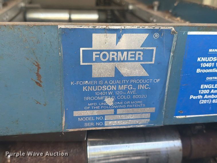 image for item EI7696 2026 Shop built  enclosed cargo trailer with K-Former seamless siding machine