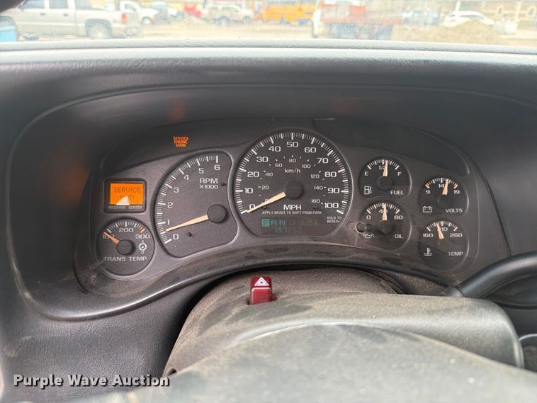 image for item EI7709 2002 GMC Sierra 2500HD Ext. Cab pickup truck