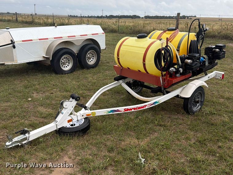 Sprayer trailer
