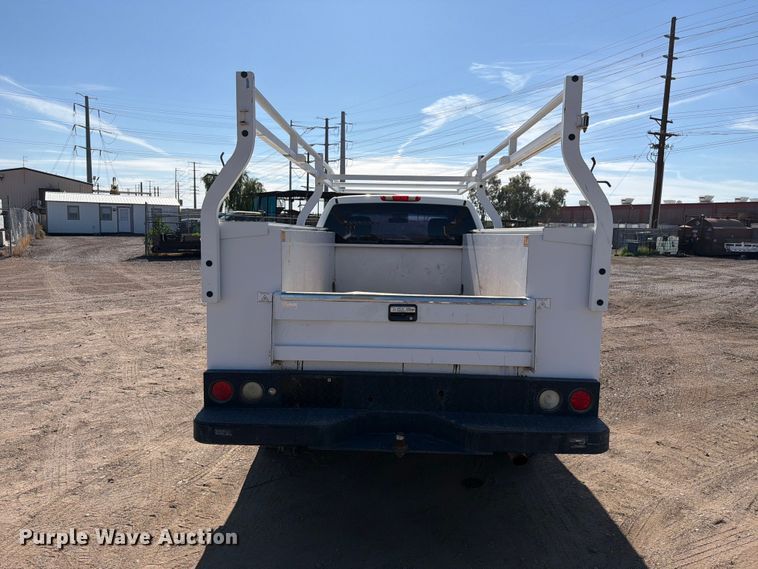 image for item EL2560 2013 Chevrolet Silverado 2500HD Ext. Cab utility bed pickup truck