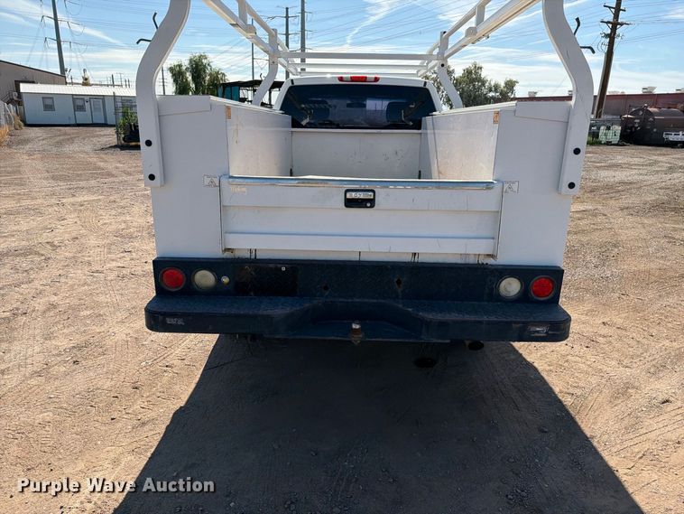 image for item EL2560 2013 Chevrolet Silverado 2500HD Ext. Cab utility bed pickup truck