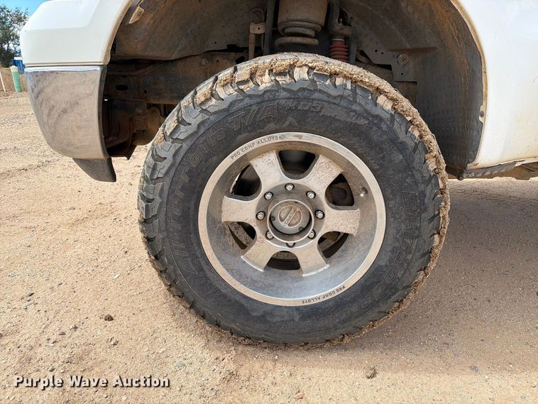 image for item EL2631 2006 Ford F350 Super Duty Crew Cab flatbed pickup truck