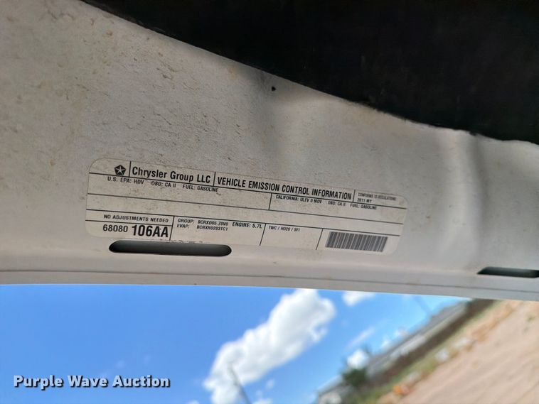 image for item EL2633 2011 Dodge Ram 2500 Crew Cab pickup truck