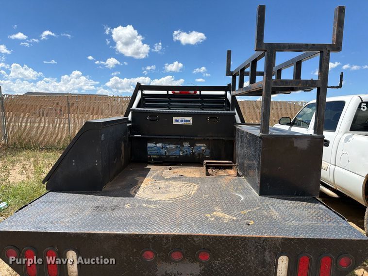 image for item EL2636 2012 Chevrolet Silverado 3500 HD Crew Cab flatbed pickup truck