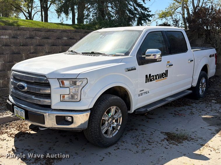 2016 Ford F150 Crew Cab pickup truck