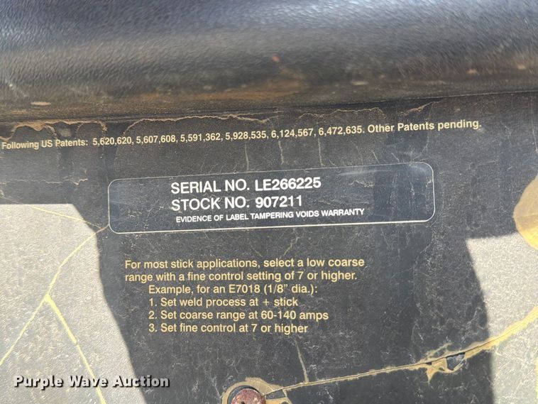 image for item EP7685 Miller Bobcat 250 welder/generator