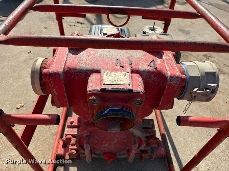 image for item EP7689 MultiQuip QP-4TH 4x4 Pump