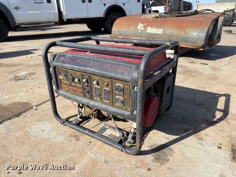 Predator 8750 generator