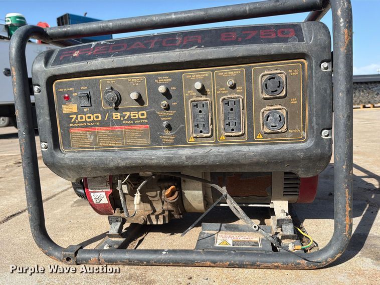 image for item EP7690 Predator 8750 generator