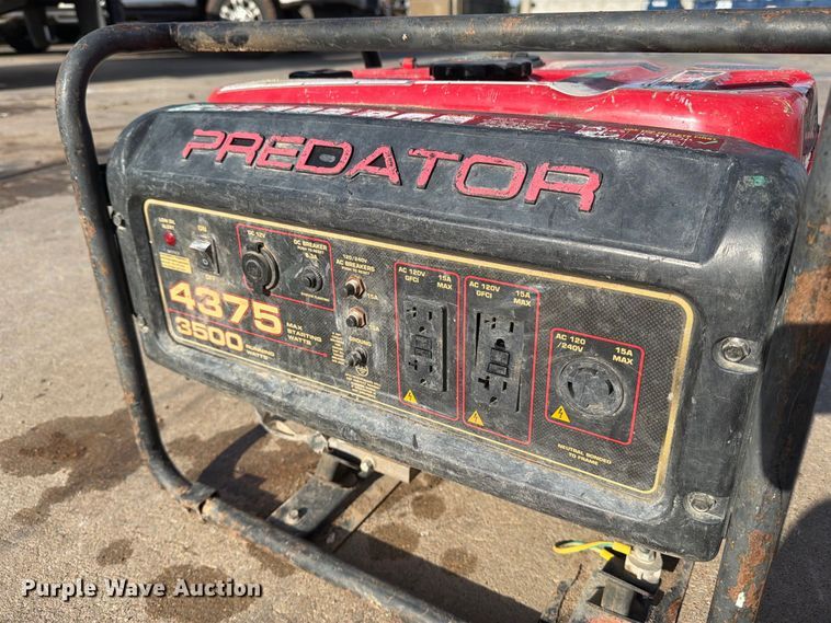 image for item EP7691 Predator 4375 generator