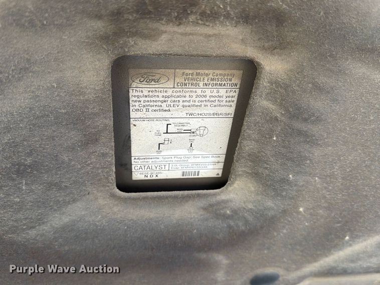 image for item EP7703 2006 Lincoln Zephyr 