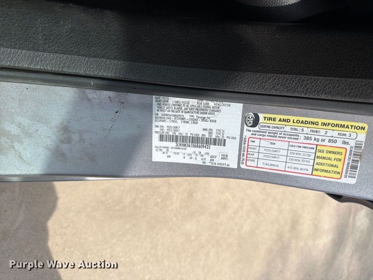 image for item EP7703 2006 Lincoln Zephyr 