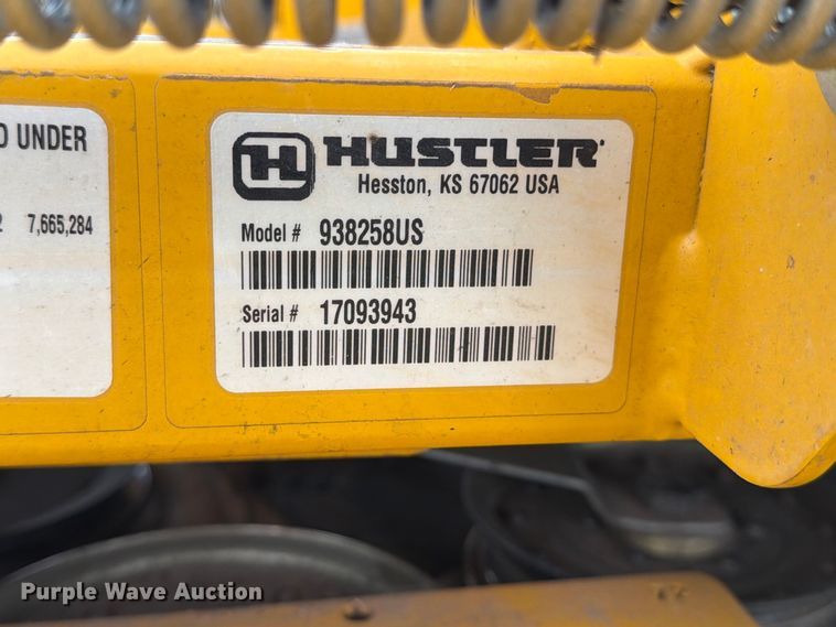 image for item EP7829 2017 Hustler Z Diesel ZTR lawn mower