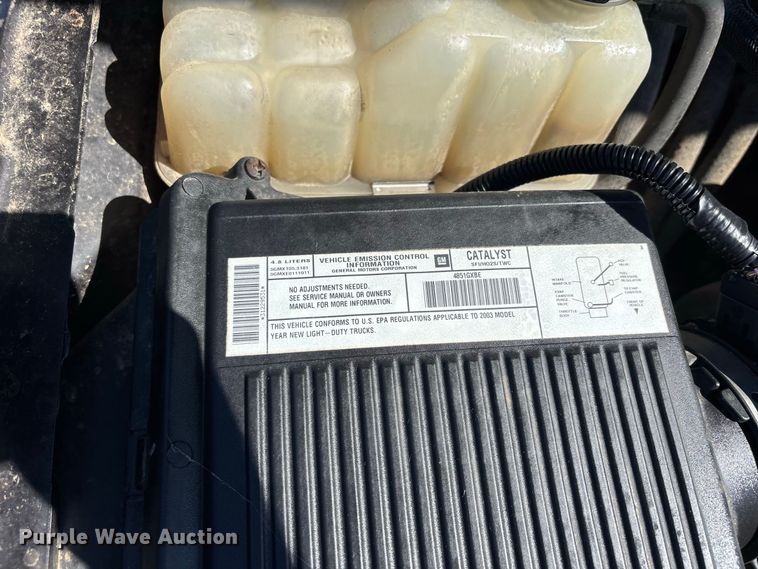 image for item ER3280 2003 Chevrolet Silverado 1500 Ext. Cab pickup truck
