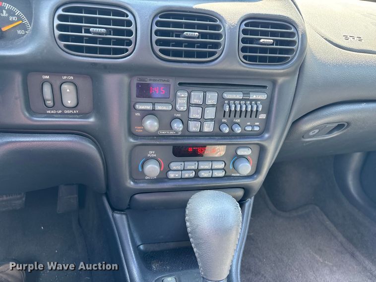 image for item ER3284 2000 Pontiac Grand Prix GT 