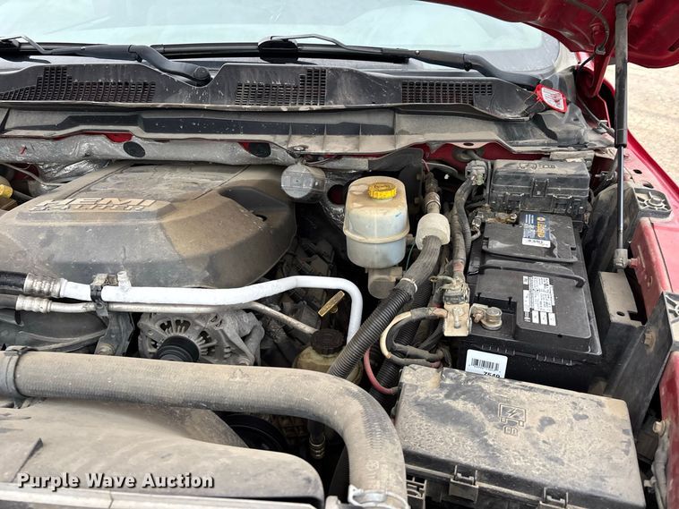image for item ER3376 2014 RAM 3500 utility bed pickup truck