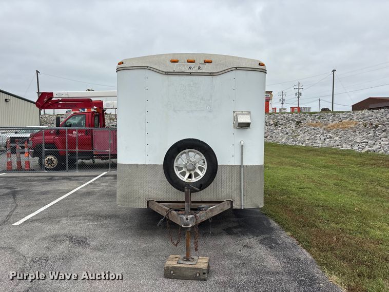 image for item ER3383 2007 Haulmark TS7X16DT2 enclosed cargo trailer