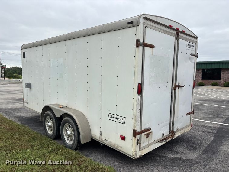image for item ER3383 2007 Haulmark TS7X16DT2 enclosed cargo trailer