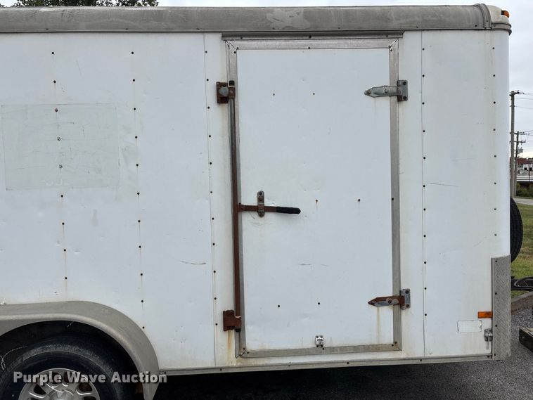 image for item ER3383 2007 Haulmark TS7X16DT2 enclosed cargo trailer