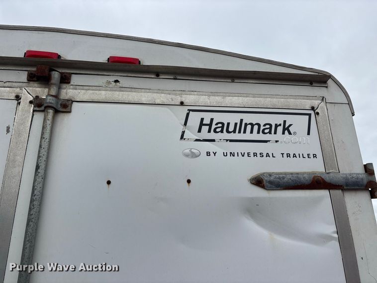 image for item ER3383 2007 Haulmark TS7X16DT2 enclosed cargo trailer