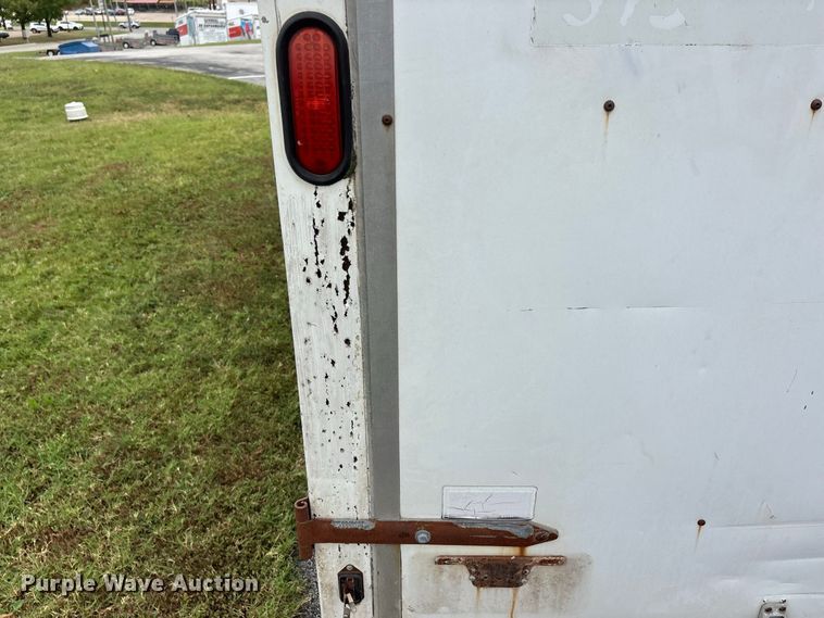 image for item ER3383 2007 Haulmark TS7X16DT2 enclosed cargo trailer