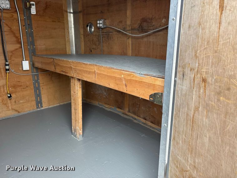 image for item ER3383 2007 Haulmark TS7X16DT2 enclosed cargo trailer