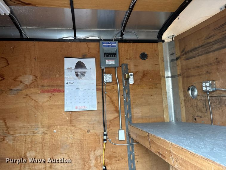 image for item ER3383 2007 Haulmark TS7X16DT2 enclosed cargo trailer