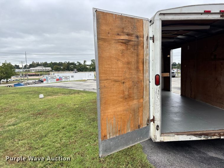 image for item ER3383 2007 Haulmark TS7X16DT2 enclosed cargo trailer