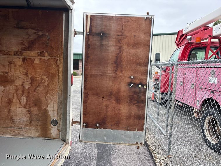 image for item ER3383 2007 Haulmark TS7X16DT2 enclosed cargo trailer