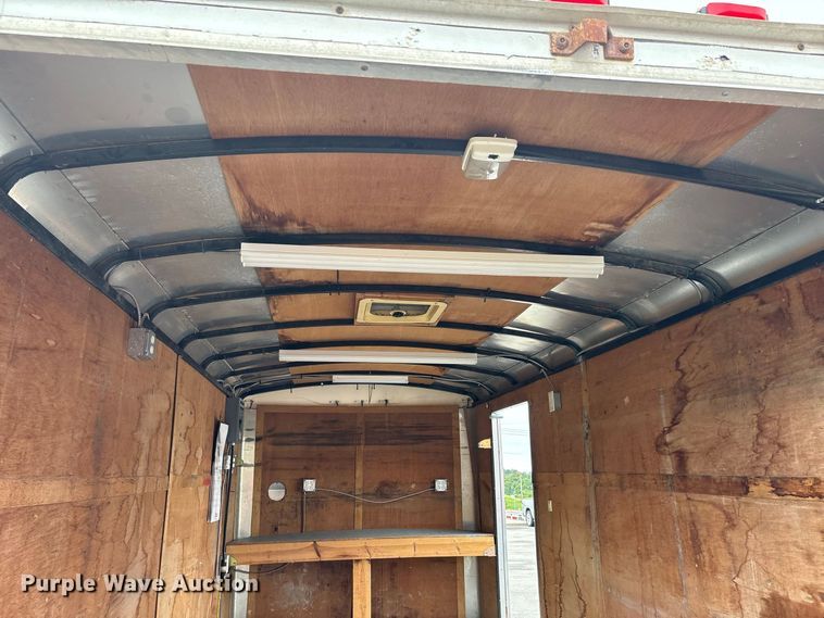 image for item ER3383 2007 Haulmark TS7X16DT2 enclosed cargo trailer