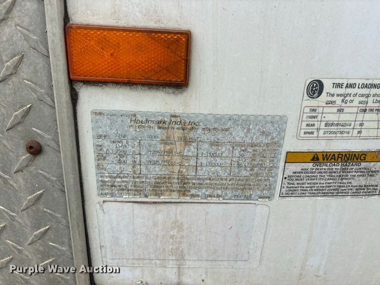 image for item ER3383 2007 Haulmark TS7X16DT2 enclosed cargo trailer