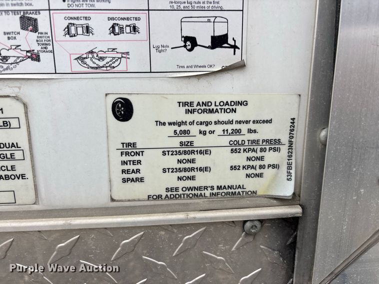 image for item ER3384 2021 Covered Wagon Inc. enclosed cargo trailer